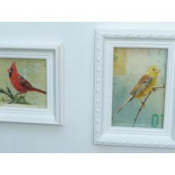 schilderij met vogels NIEUW