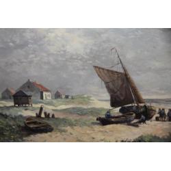 W.Heytman geb.1950 Nabij Domburg/Strand/Zee/Duingezicht/Pers