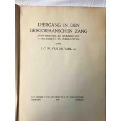 Gregoriaans leerboek - antiek
