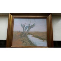 Prachtige aquarel Willem Noordijk