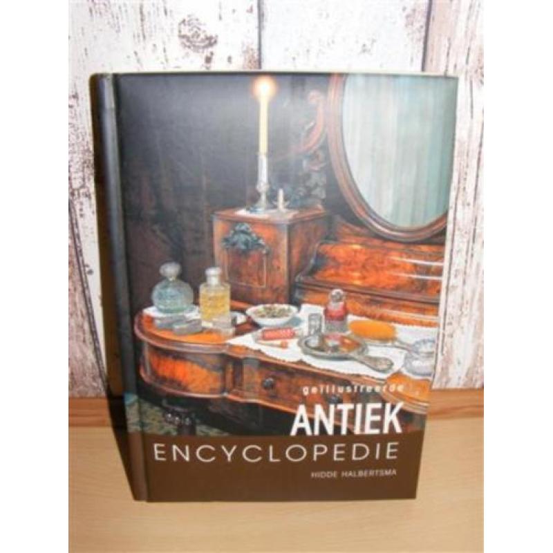 Antiek Encyclopedie Boek 345 pagina's