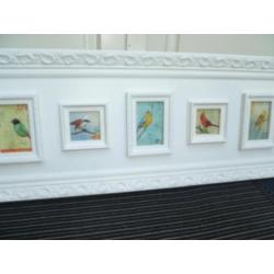 schilderij met vogels NIEUW