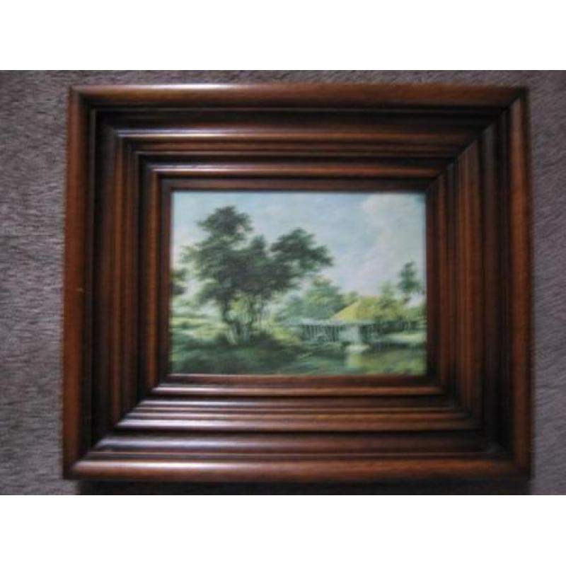 schilderijtje 40 x 33 cm