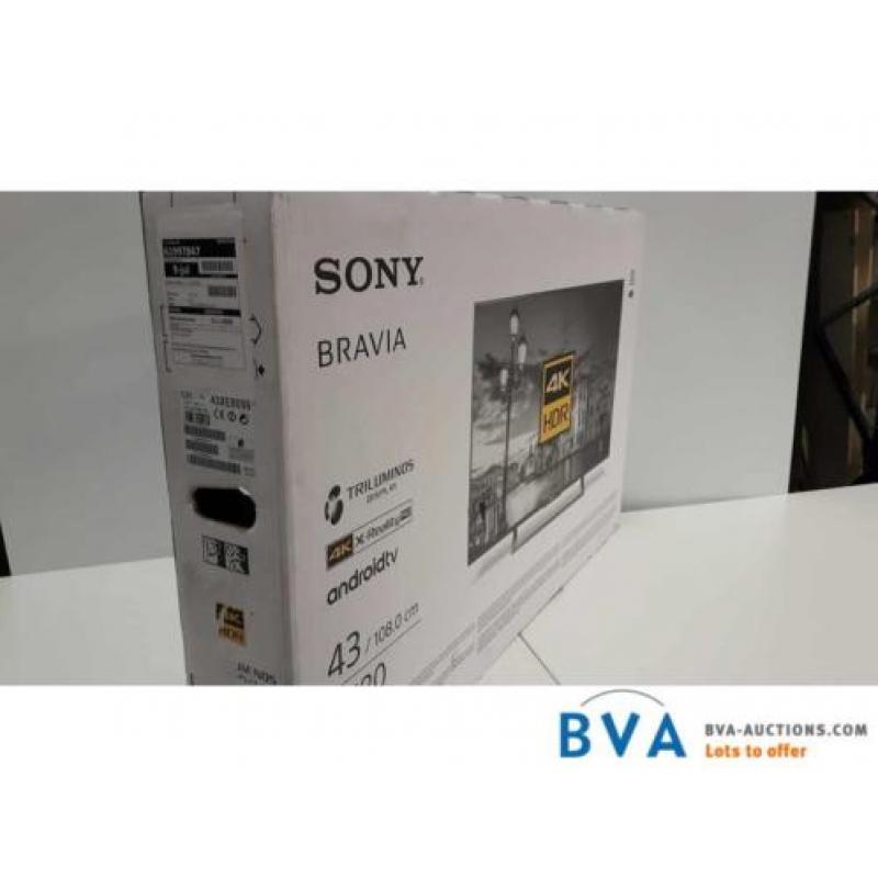 Online veiling: Sony KD43XE8099BAEP zwart LED TV (35536
