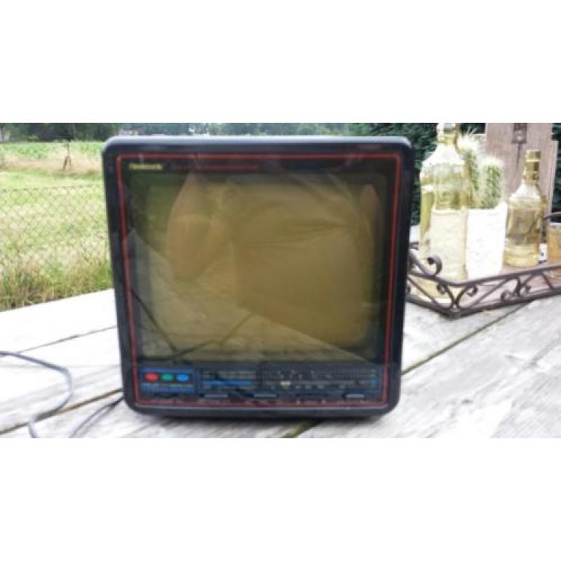 vintage kleurentv monitor
