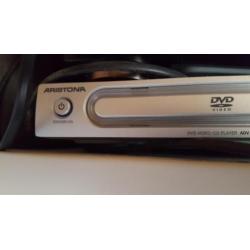 Aristona DVD video cd speler ADV 434 met afstandsbediening