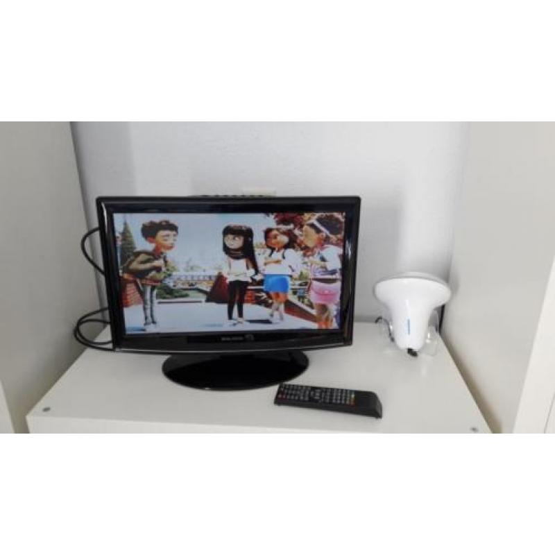 Salora tv met ingebouwde dvd speler