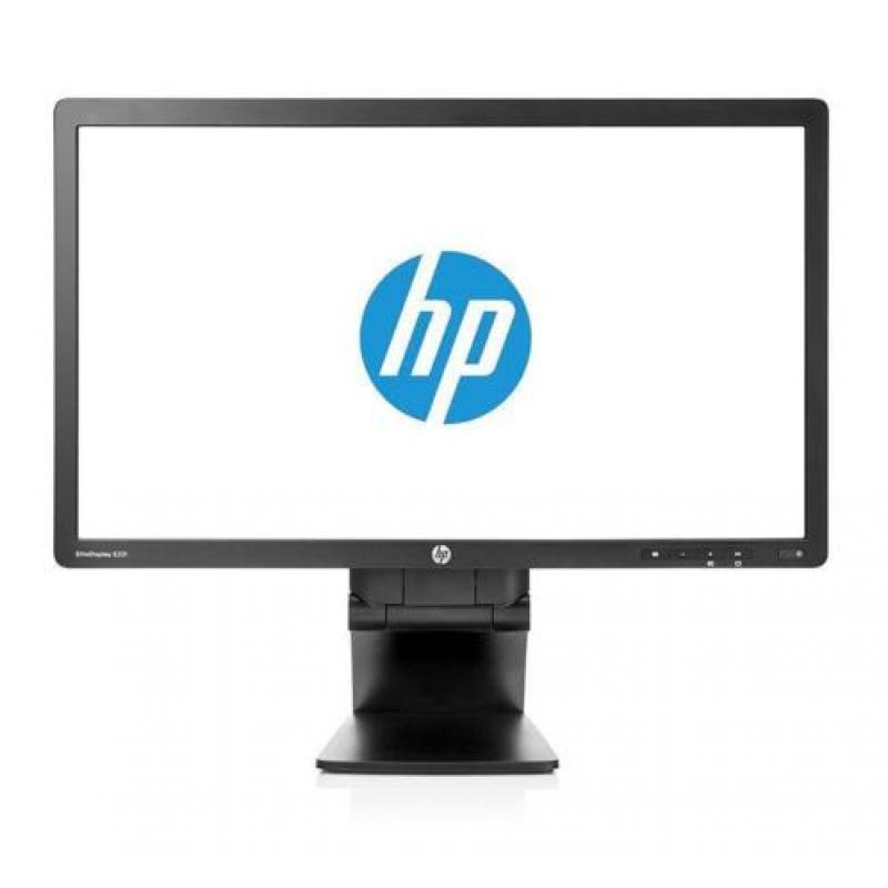 HP EliteDisplay E231 Zwart 23" DisplayPort, DVI-D, VGA (D-Su