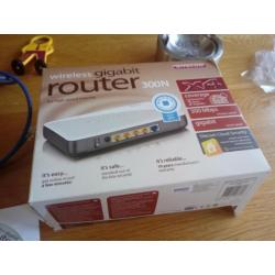 Te koop aangeboden zo goed als nieuwe router!