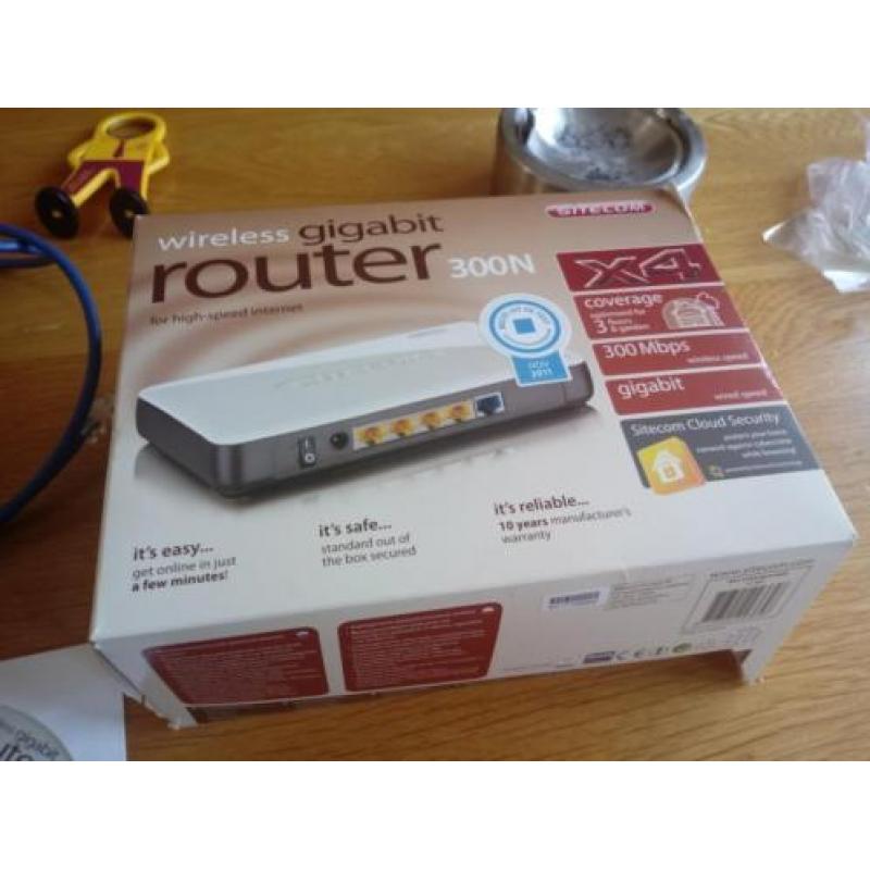 Te koop aangeboden zo goed als nieuwe router!