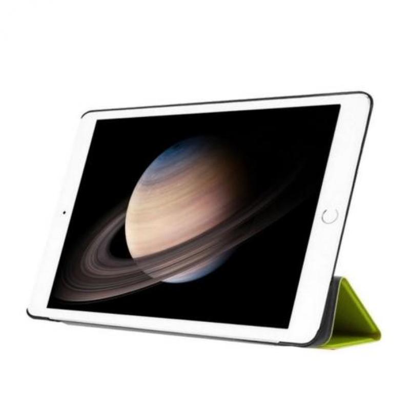 iPad Pro 12.9 - hoes, cover, case - 3-fold- PU leder - groen