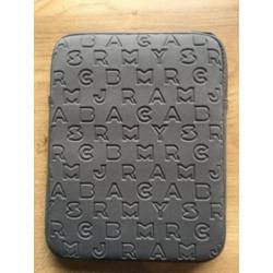Marc by Marc Jacobs logo iPad hoes cover grijs neopreen