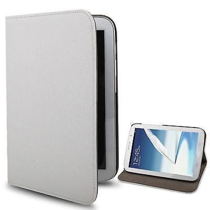 Witte Glans Note 8.0 Samsung Galaxy N5100 N5110 Hoes Case