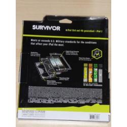 Griffin Survivor Apple iPad 2/3/4 hoes zwart Extreme Case