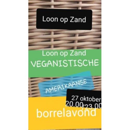 Bio AMERIKAANS&VEGAN borrel
