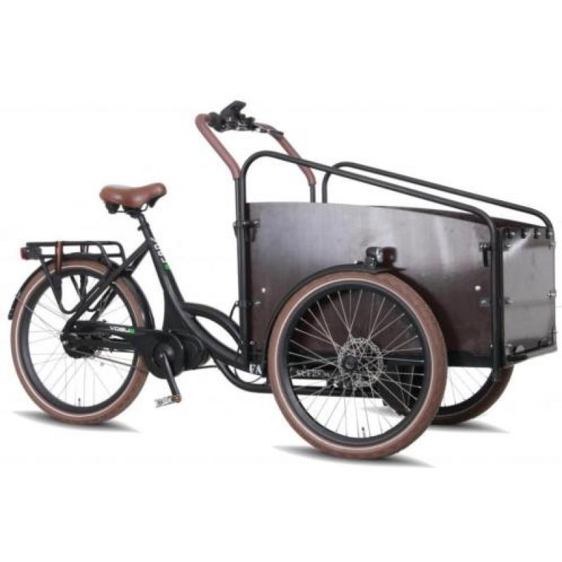 Vogue Supreme Bafang middenmotor elektrische bakfiets fiets