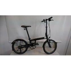 Fsir spinbike vouwfiets zwart en wit leverbaar.