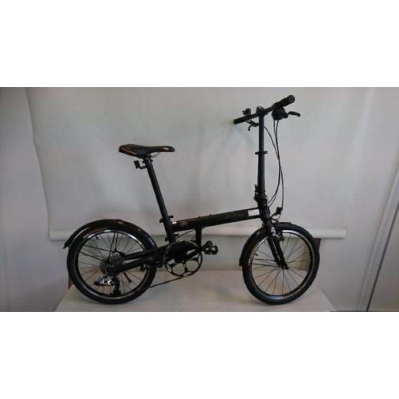 Fsir spinbike vouwfiets zwart en wit leverbaar.
