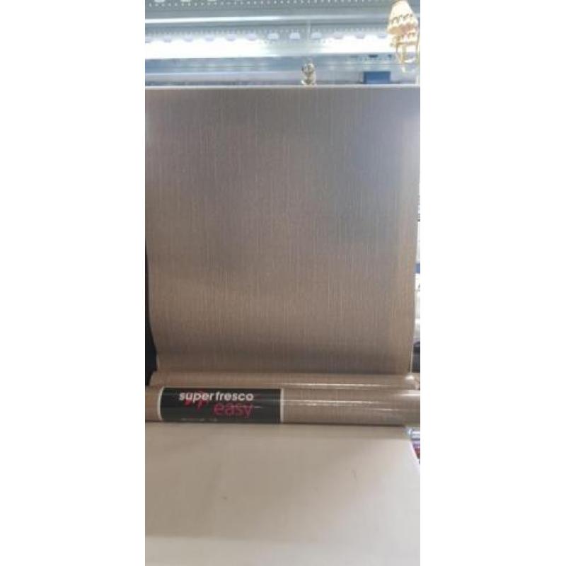 Behang textiel beige nieuw