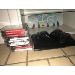 Ps3 super slim 500gb met vele extras en games