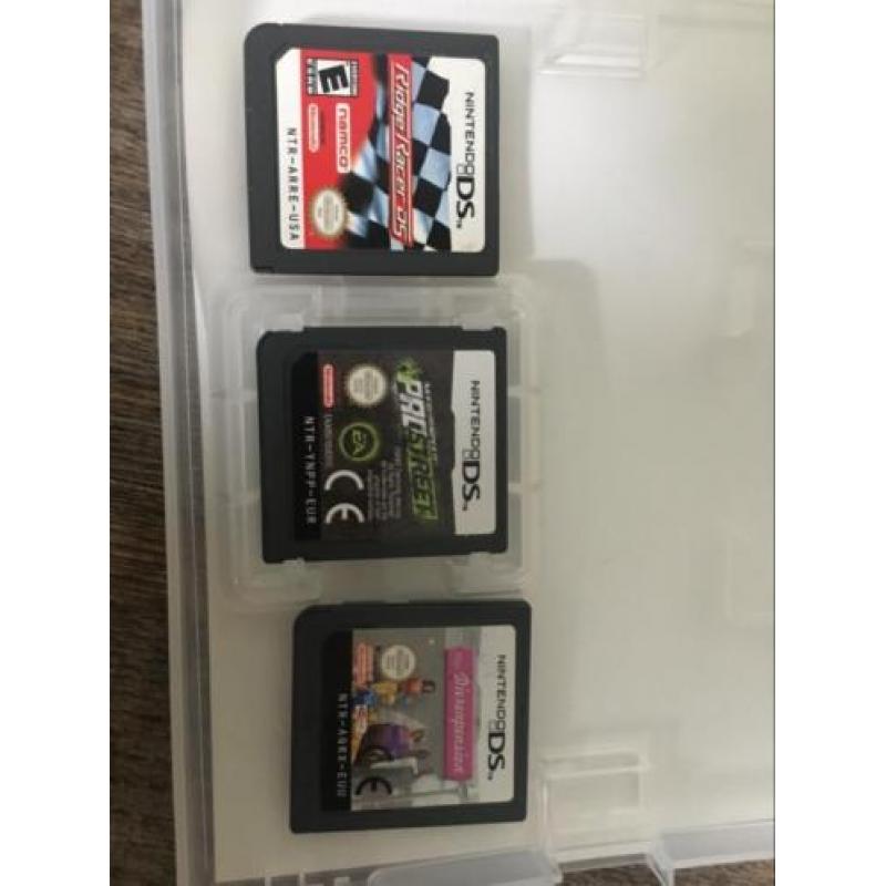 Nintendo dsi xl met extras