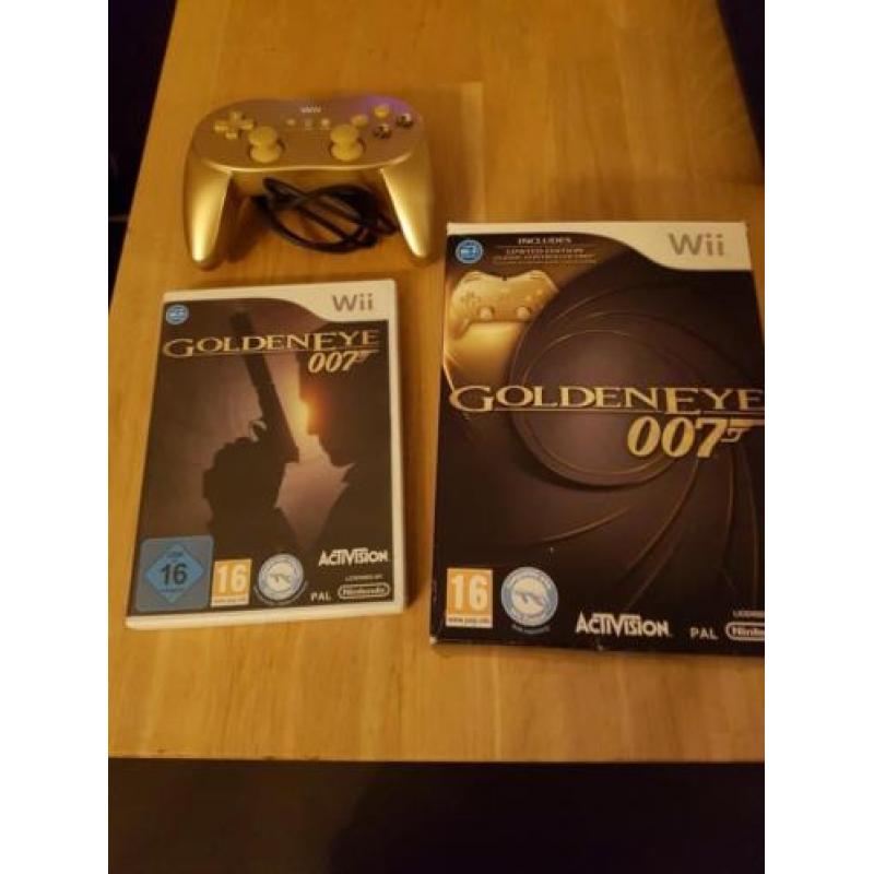 Nintendo Wii Golden Eye Limited Edition