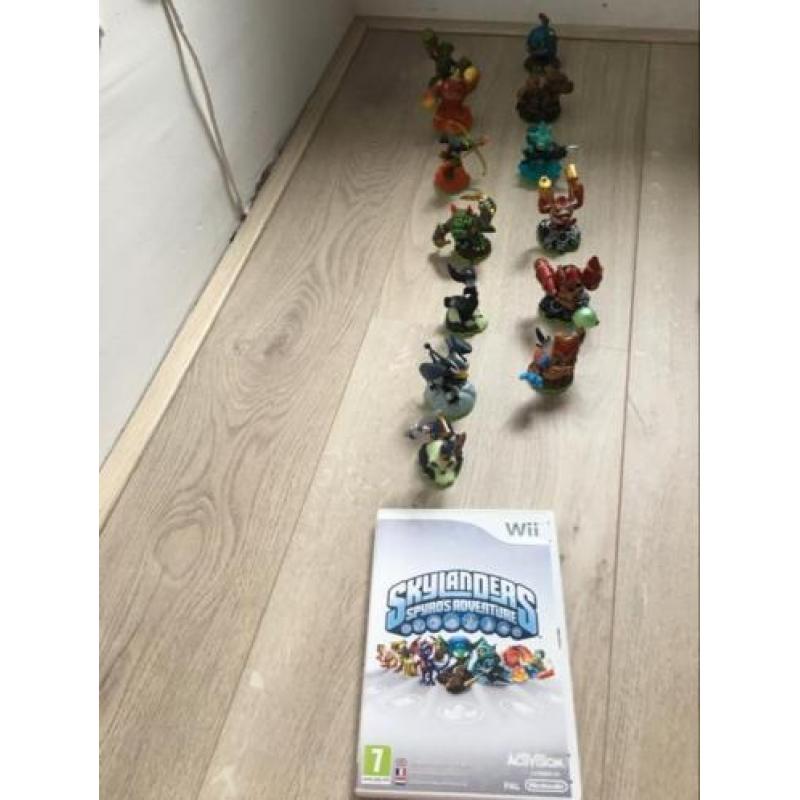 Skylanders en trapteam portal voor Wii