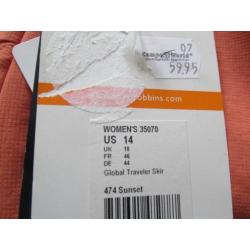 Rok NIEUW voor outdoor gebeuren dry-fit mt 44 Royal Robins