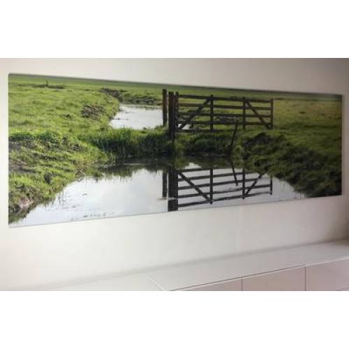 Foto verlijmd achter acrylaat 40x60 cm