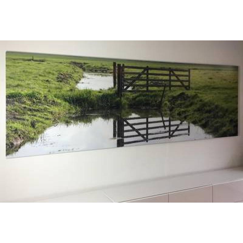 Foto verlijmd achter acrylaat 40x60 cm