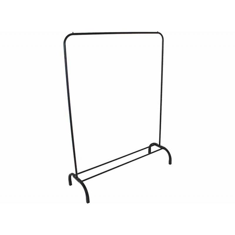 Lowander Heavy Duty Metalen Kledingrek met Schoenenrek - 50kg Draagkracht - Duurzaam & Stijlvol Design - Zwart